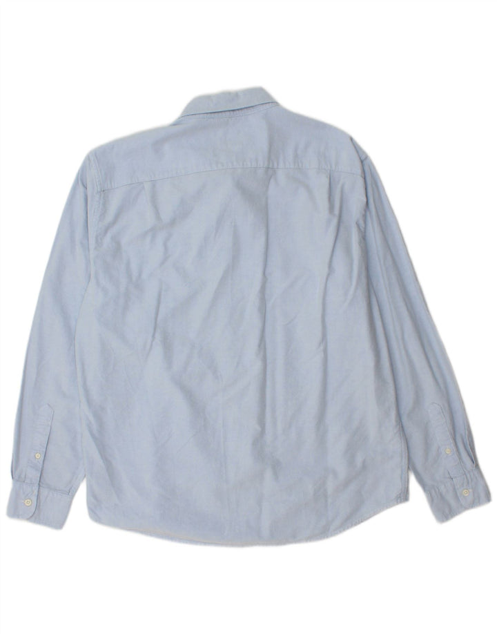 AMERICAN EAGLE Ανδρικό πουκάμισο Classic Fit μεγάλο μπλε βαμβακερό