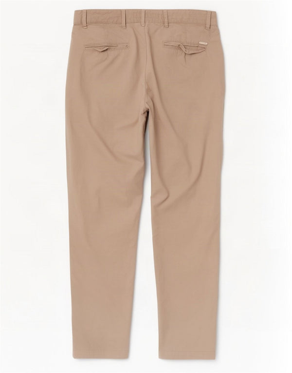 Liu Jo Mens Slim παντελόνι Chino IT 50 Large W32 L30 Beige βαμβακερό