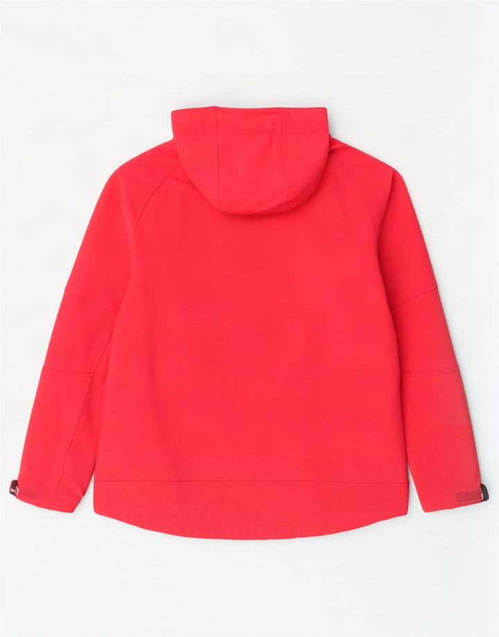 Tog 24 Womens Hooded Windbreaker Jacket UK 12/14 Medium Red