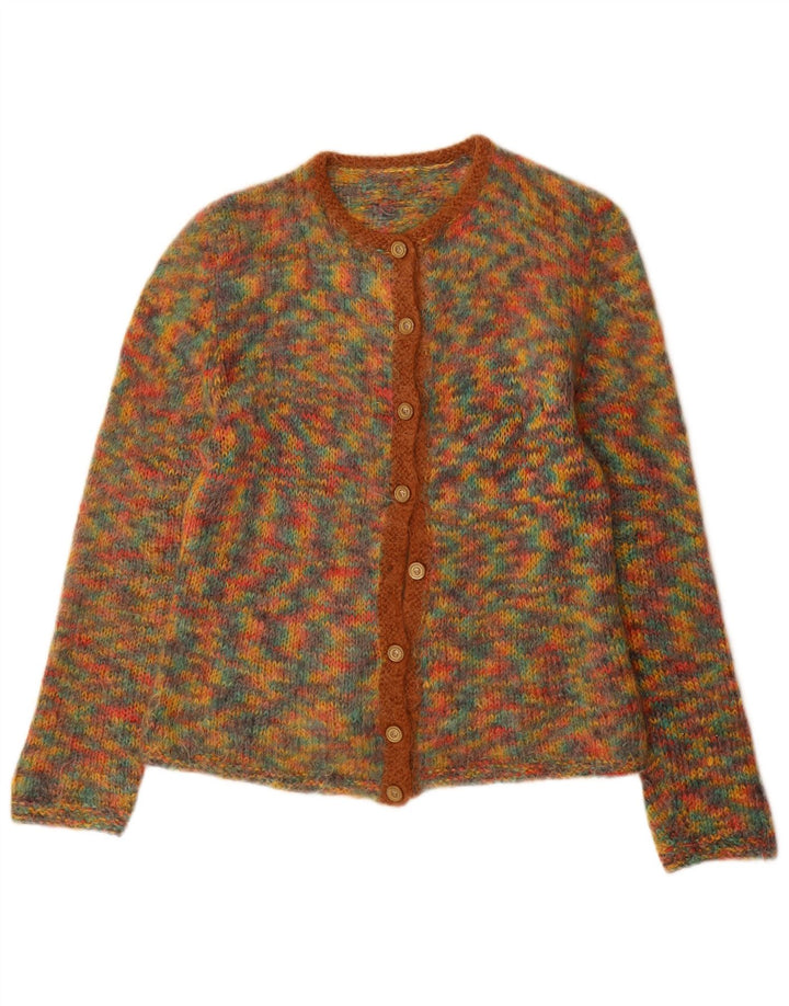 Vintage γυναικεία ζακέτα πουλόβερ UK 12 Medium πολύχρωμα Flecked