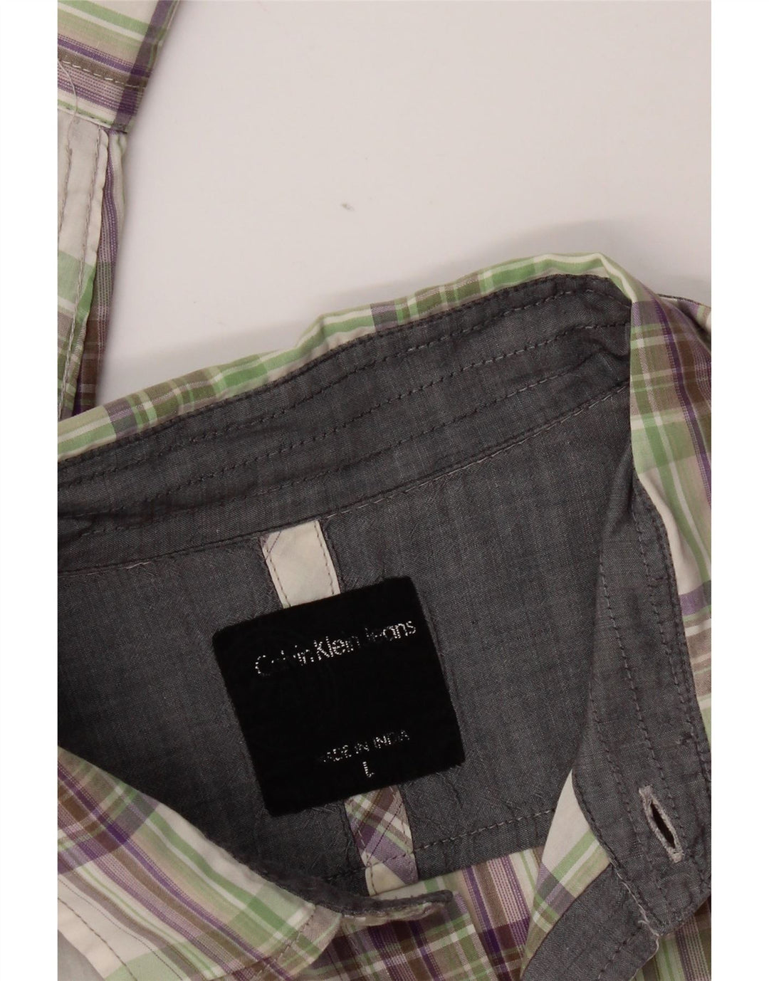 Calvin Klein Jeans Ανδρικό Πουκάμισο Μεγάλο Πολύχρωμο Έλεγχο