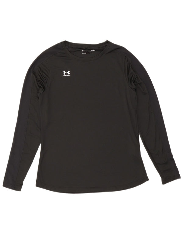 Under Armour Ανδρικό μακρυμάνικο μεγάλο μαύρο πολυεστέρα