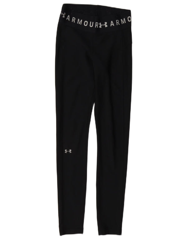 Γυναικείο γραφικό ψηλόμεσο κολάν Under Armour XS W24 L27 Μαύρο