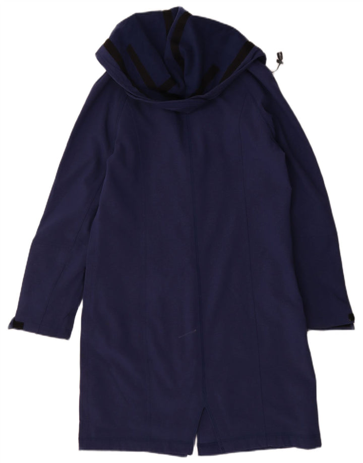 Marks & Spencer Γυναικείο Αδιάβροχο με κουκούλα UK 14 Medium Navy Blue