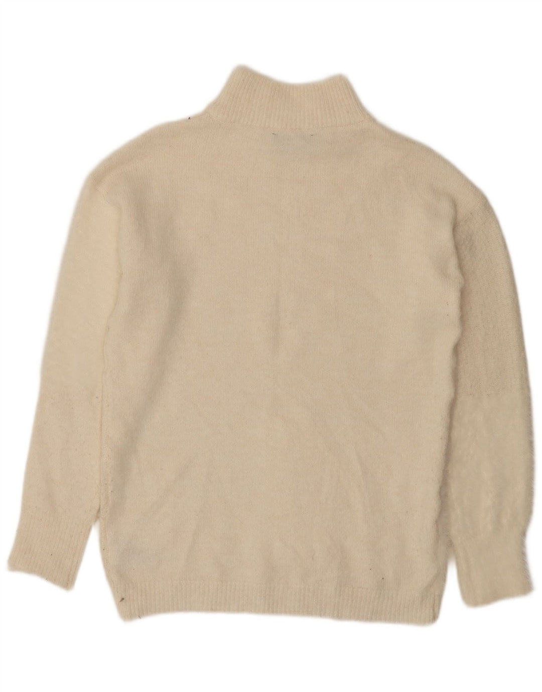 Marks & Spencer Γυναικείο πουλόβερ με λαιμό χελώνα UK 10 Small Beige