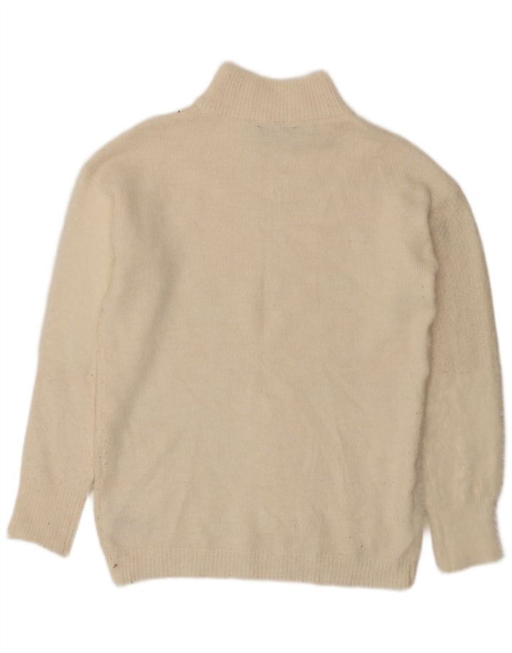 Marks & Spencer Γυναικείο πουλόβερ με λαιμό χελώνα UK 10 Small Beige