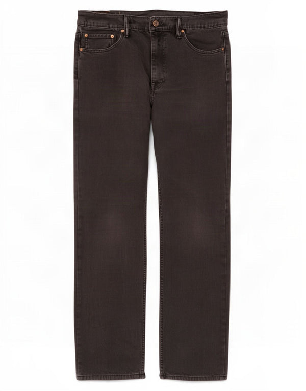 Levi's Mens 514 Straight Jeans W36 L32 Μαύρο βαμβακερό