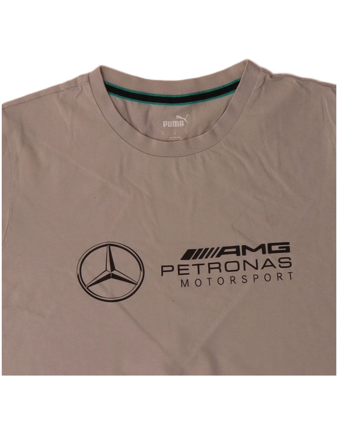 Ανδρικό γραφικό μπλουζάκι PUMA Μικρό βαμβακερό γκρι