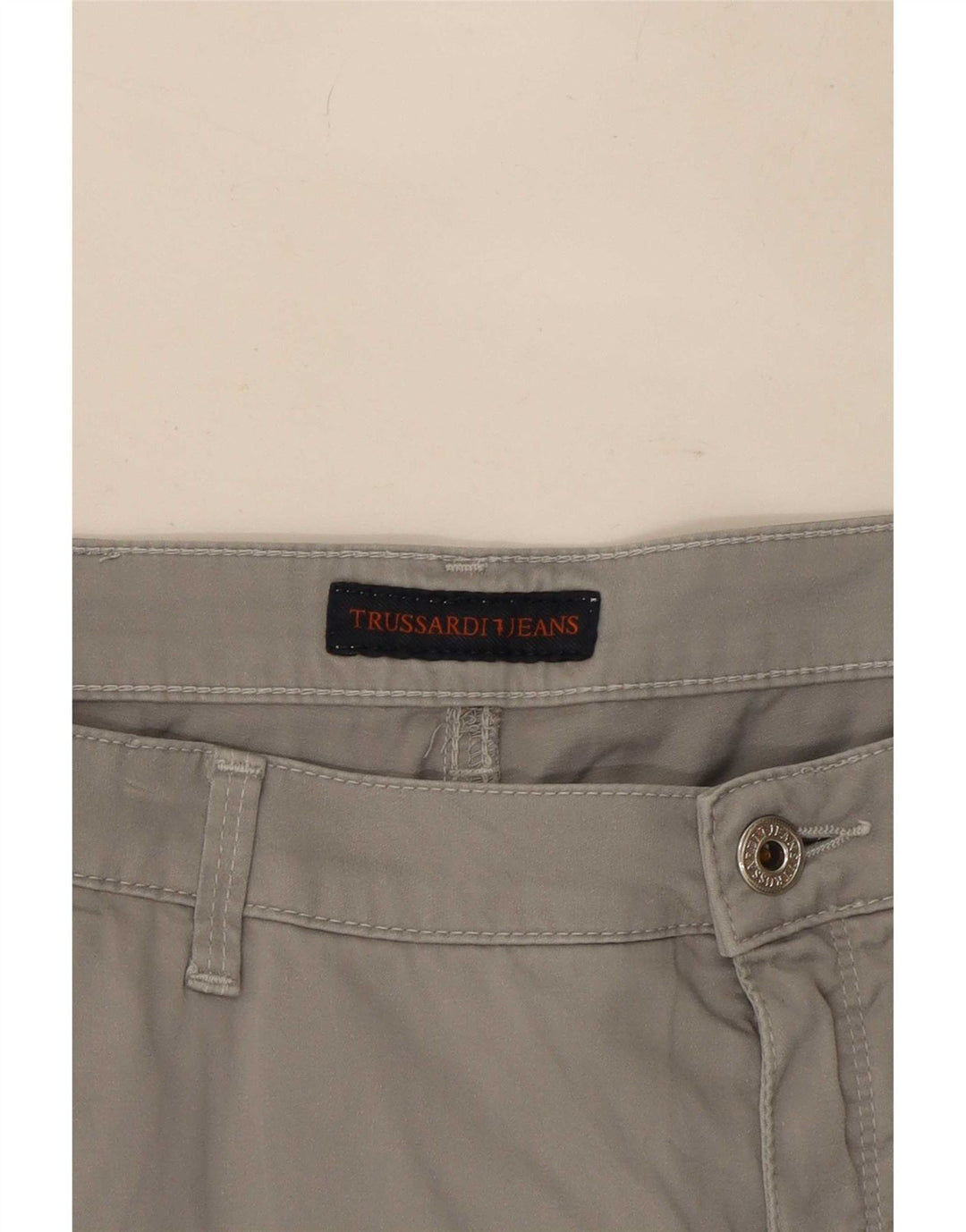 Γυναικείο Cropped Παντελόνι Trussardi W34 L24 Γκρι