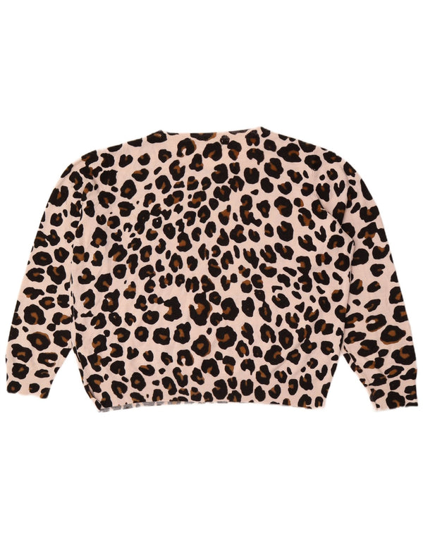 Marks & Spencer Γυναικείο πουλόβερ με λαιμόκαυστο UK 20 2XL Beige