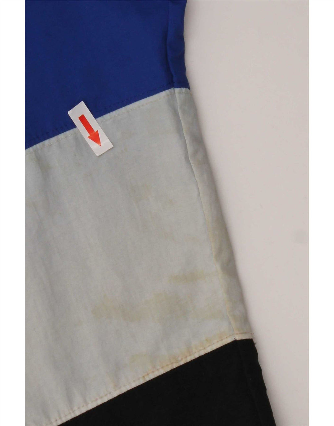 Champion Γυναικεία φόρμα φόρμας γραφικών Top Jacket UK 10 Small Blue Colourblock