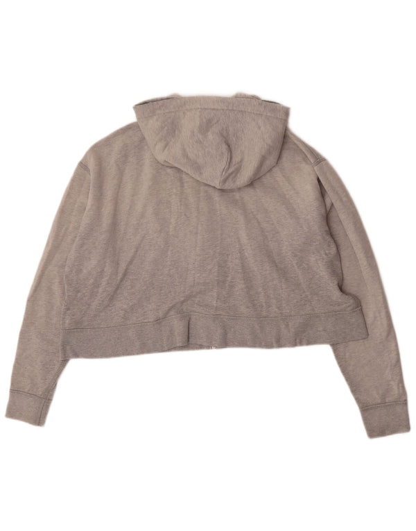 Polo Ralph Lauren Γυναικείο πουλόβερ με κουκούλα με φερμουάρ UK 6 XS γκρι