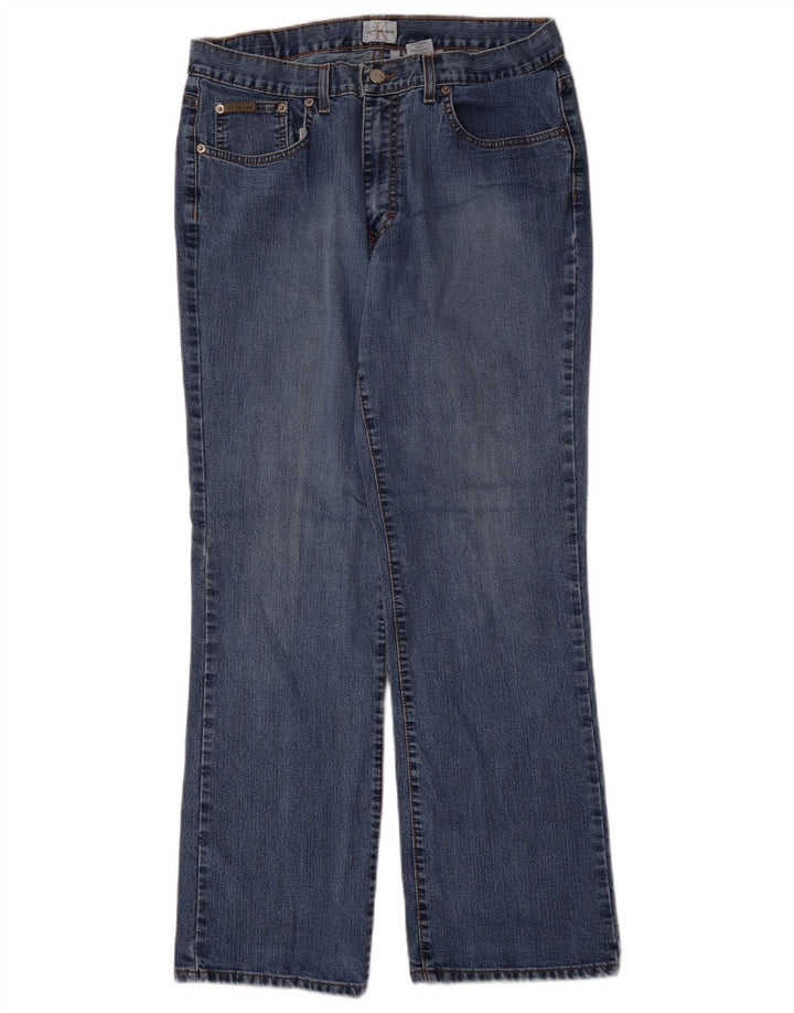 Γυναικείο τζιν ίσιο Calvin Klein W32 L29 Μπλε βαμβακερό