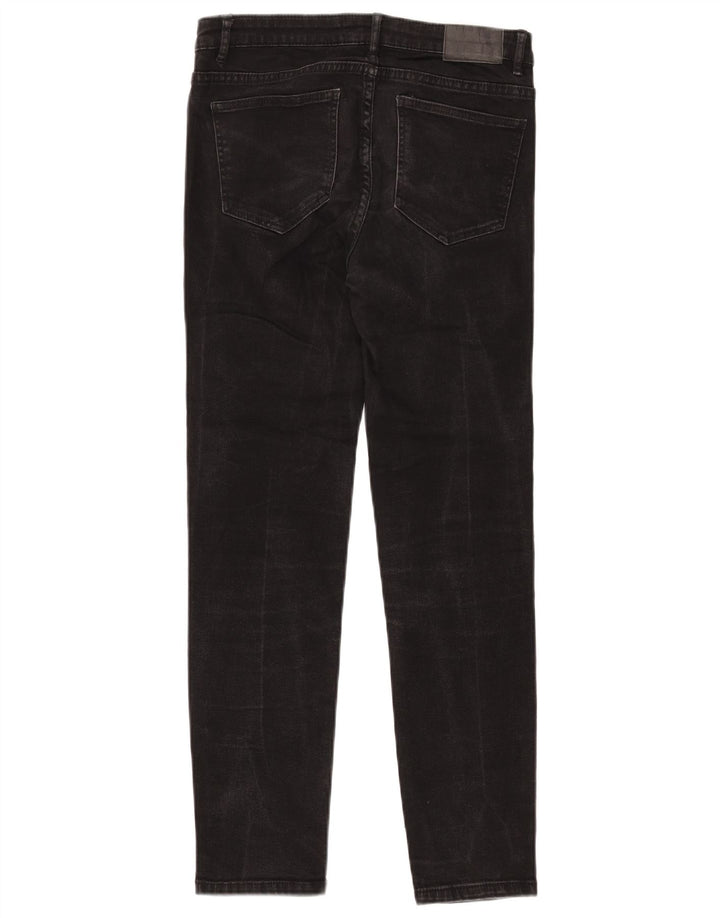 ZARA Γυναικείο Slim Jeans EU 40 Medium W30 L28 Μαύρο