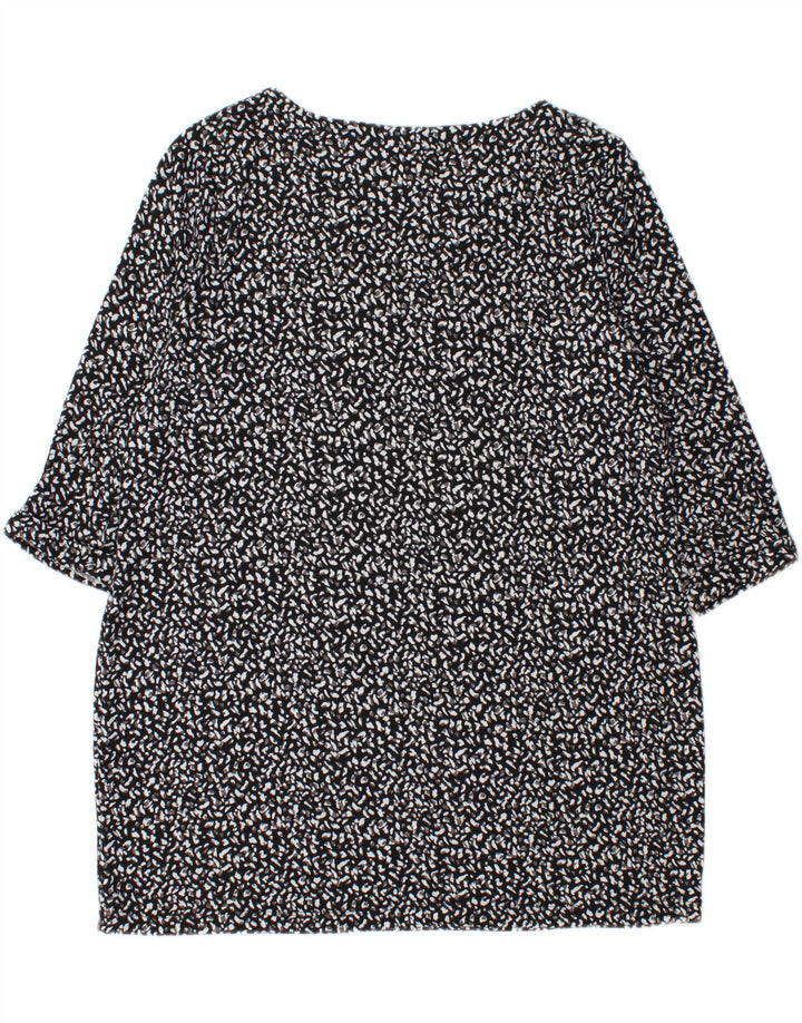 MARKS & SPENCER Womens Oversized Shift Dress UK 16 Large Black Vintage Marks & Spencer and Second-Hand Marks & Spencer from Messina Hembry 
