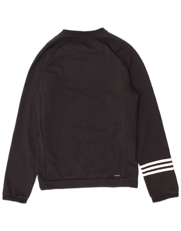 Ανδρικό φούτερ Adidas Regular Fit Jumper Μεσαίο μαύρο βαμβακερό