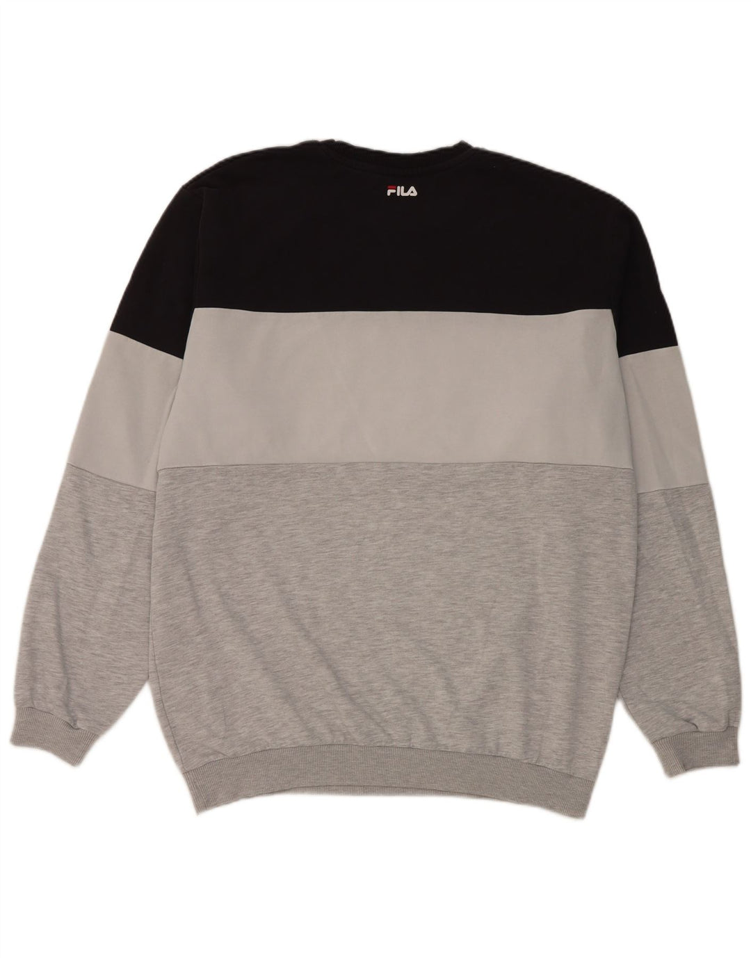 Ανδρικό γραφικό φούτερ Fila Jumper Μεγάλο πολύχρωμο βαμβακερό χρώμα