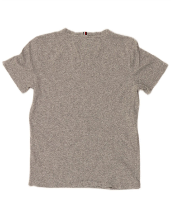 Tommy Hilfiger Boys κανονικό γραφικό T-shirt 11-12 ετών γκρι