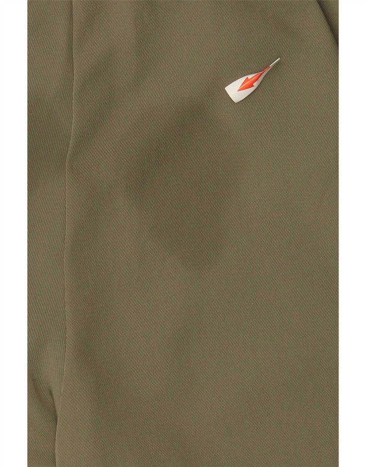 Zara Γυναικείο κωνικό cropped παντελόνι Large W32 L24 Khaki Polyester
