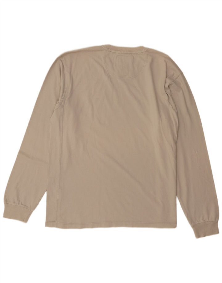 Champion Ανδρικό τοπ μακρυμάνικο XL από λευκό βαμβακερό