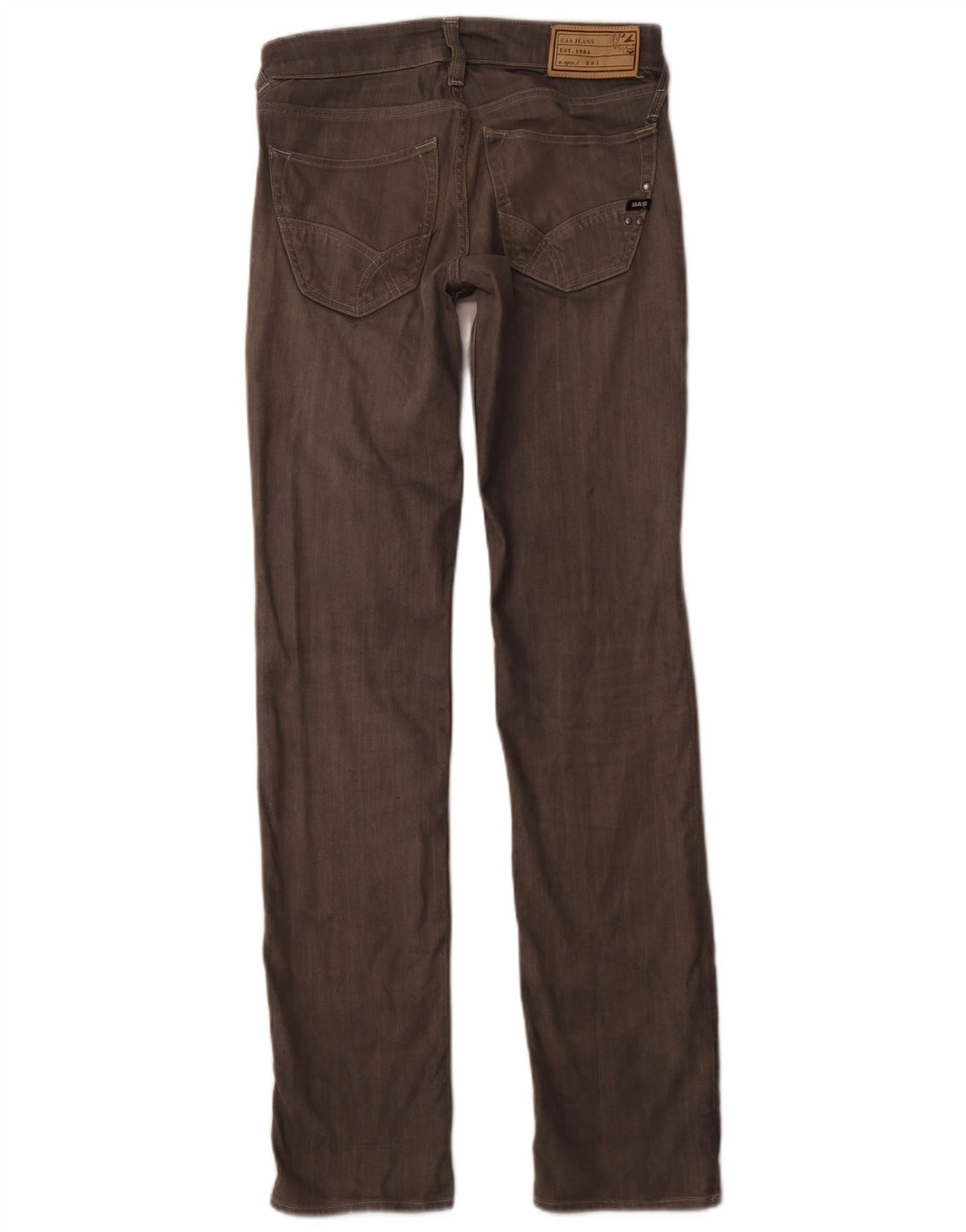 Ανδρικό Slim Straight Jeans GAS W31 L34 Γκρι βαμβακερό