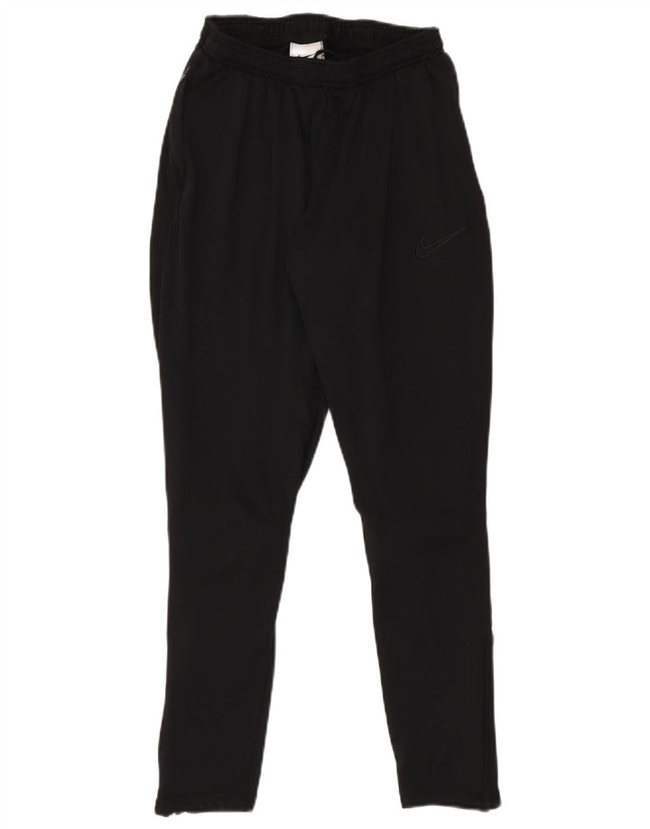 Ανδρικές φόρμες Nike Dri Fit Παντελόνια μεσαίου μαύρου πολυεστέρα
