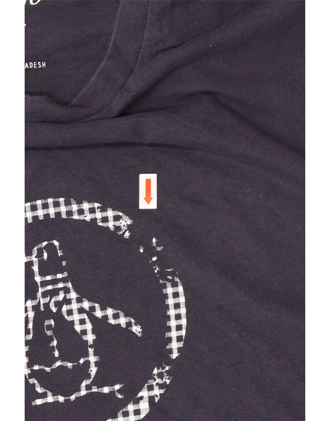 Γυναικείο γραφικό μπλουζάκι PENGUIN Top UK 16 Large Navy Blue από βαμβάκι