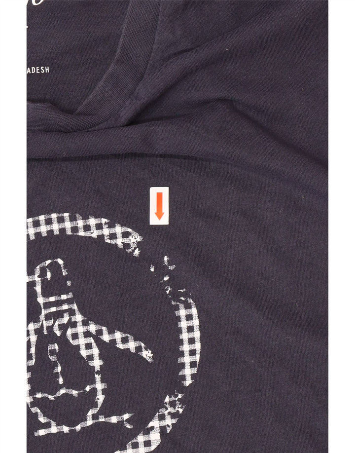 Γυναικείο γραφικό μπλουζάκι PENGUIN Top UK 16 Large Navy Blue από βαμβάκι