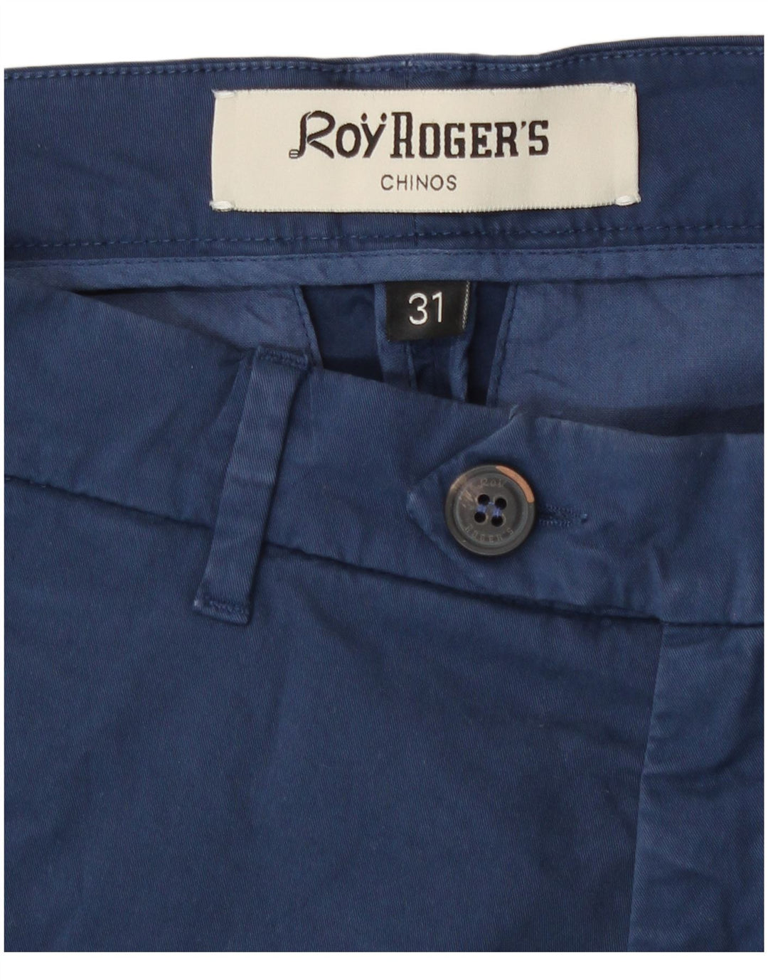 Roy Rogers Γυναικείο σορτς Chino W31 Βαμβακερό μεσαίο ναυτικό μπλε