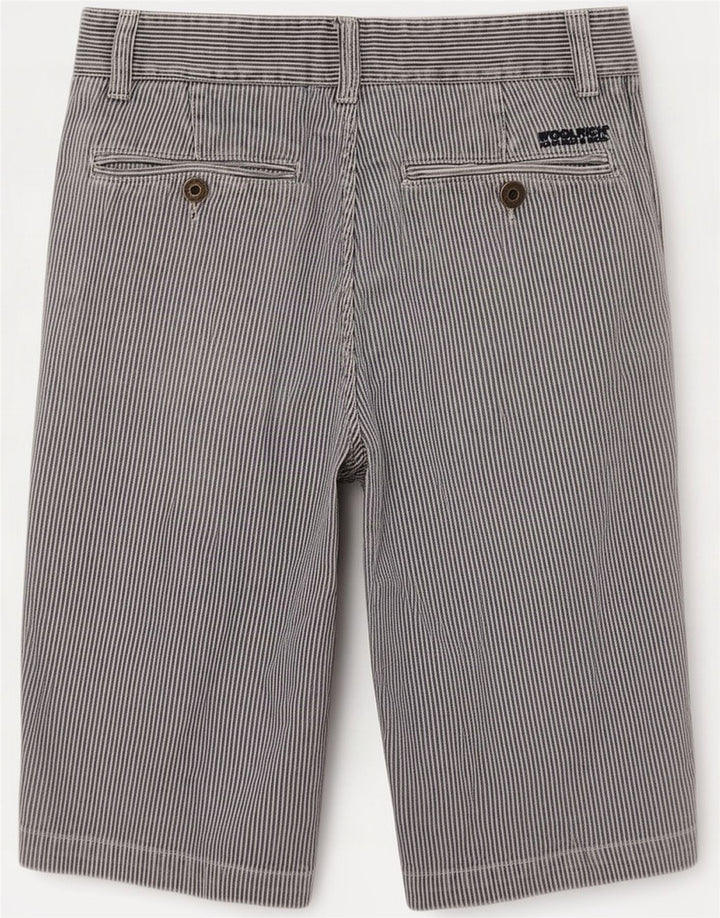Woolrich Ανδρικό σορτς Chino μεσαίο W33 μπλε ριγέ