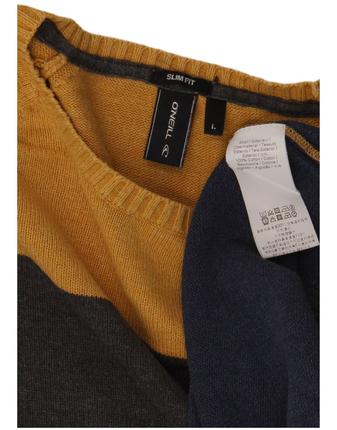 Ανδρικό πουλόβερ με λαιμόκοψη O'Neill Μεγάλο πολύχρωμο Colourblock