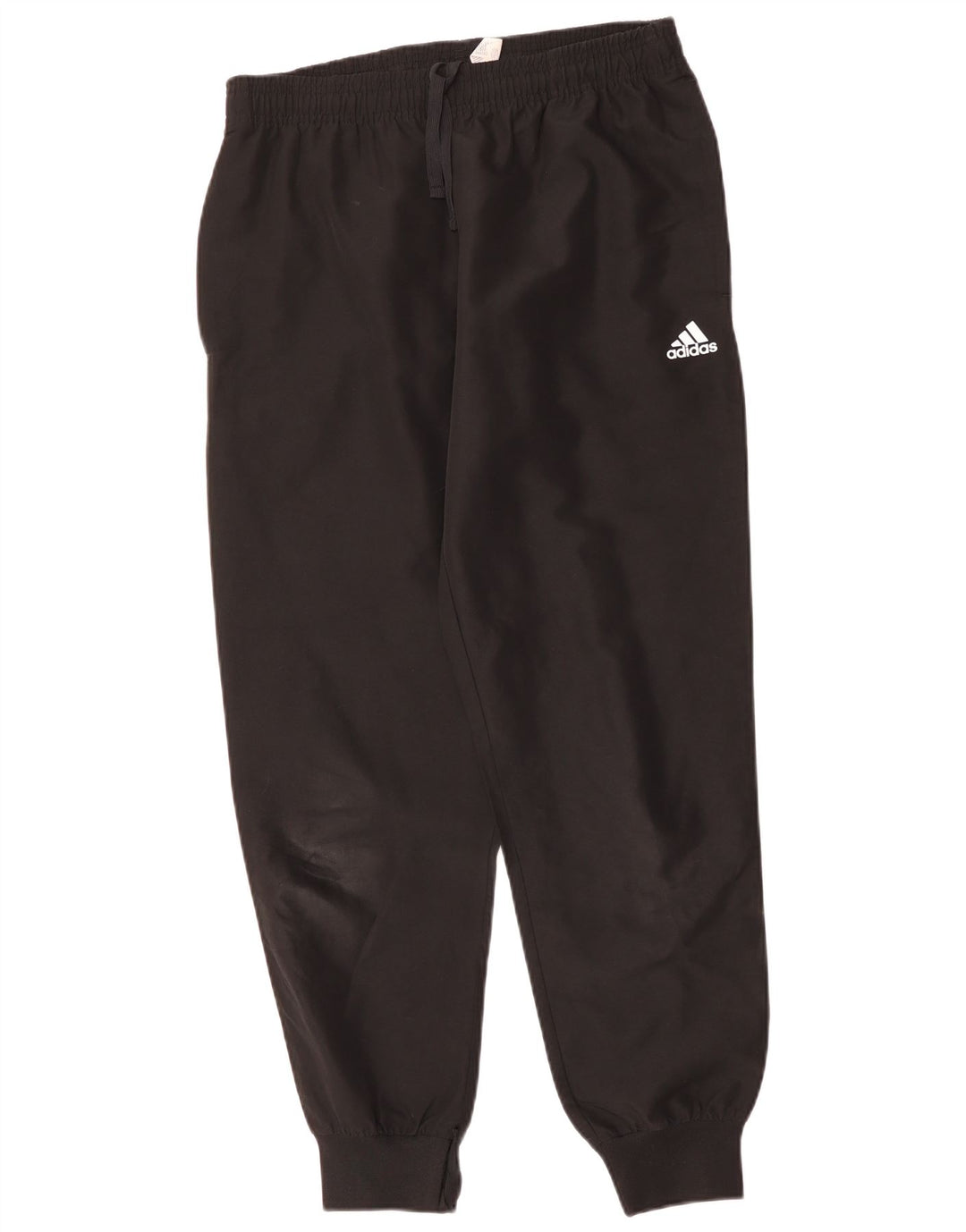 Ανδρική φόρμα ADIDAS Παντελόνι Joggers Μεσαίο Μαύρο Πολυεστέρα