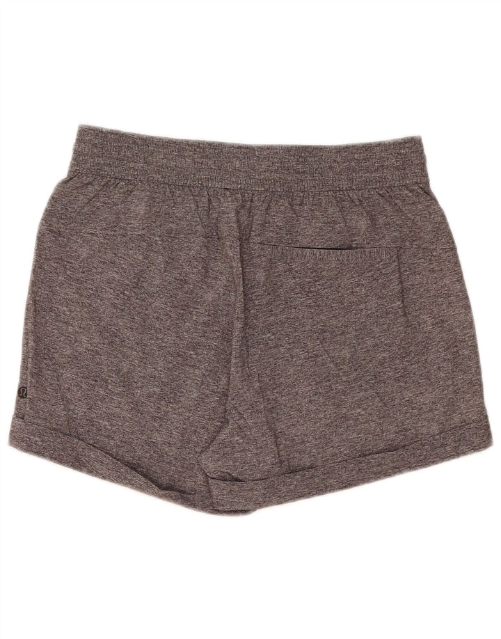 Γυναικείο αθλητικό σορτς Lululemon US 8 με μεσαίο γκρι φλεκ