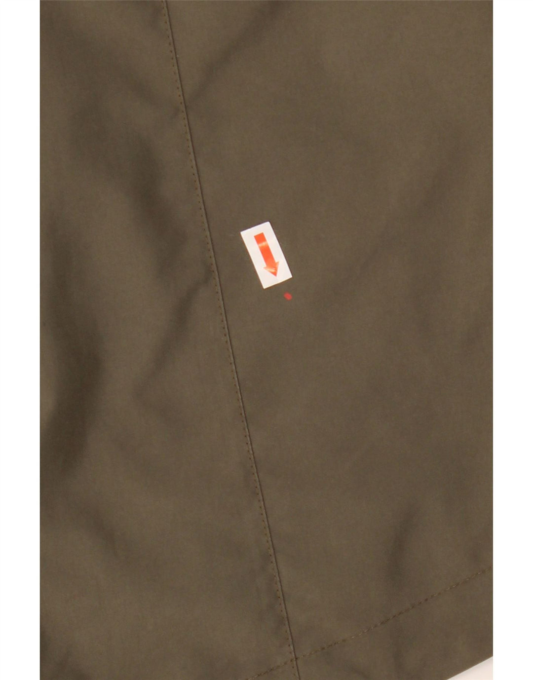 Jack Wolfskin Γυναικείο μπουφάν βροχής με κουκούλα UK 14/16 Μεγάλο χακί πολυεστέρας