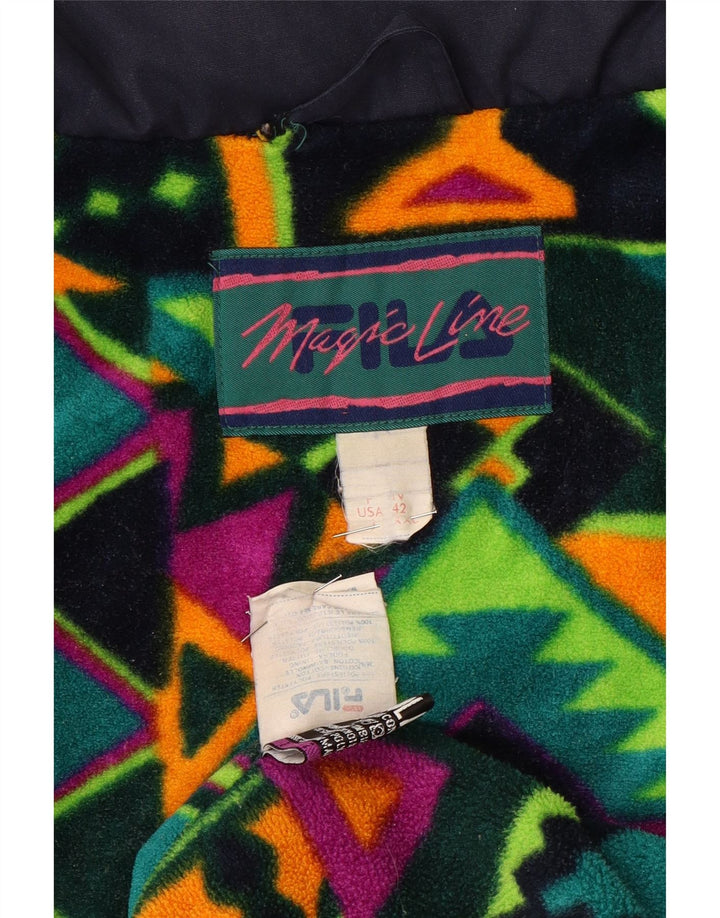 Ανδρικό μπουφάν Fila Magic Line Windbreaker UK 44 2XL Navy Blue Polyester