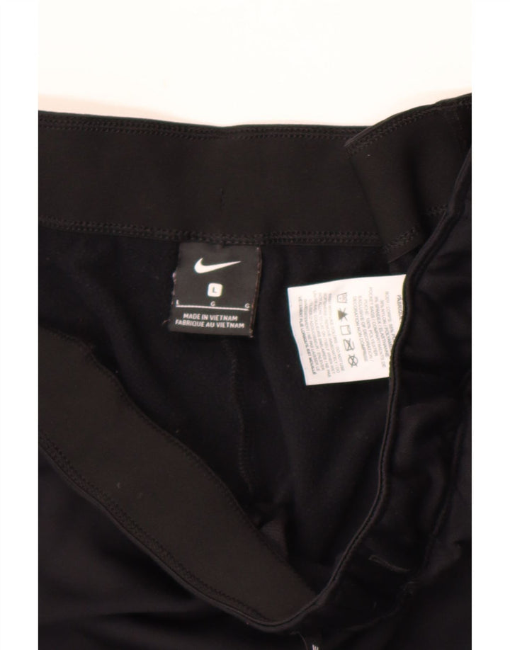 Γυναικεία αθλητική φόρμα Nike Dri Fit Παντελόνι μεγάλο μαύρο νάιλον