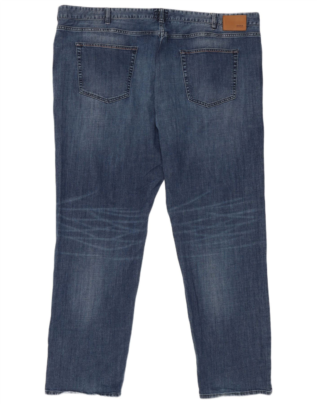 Ανδρικό τζιν ίσιο Hugo Boss W48 L34 Μπλε βαμβακερό