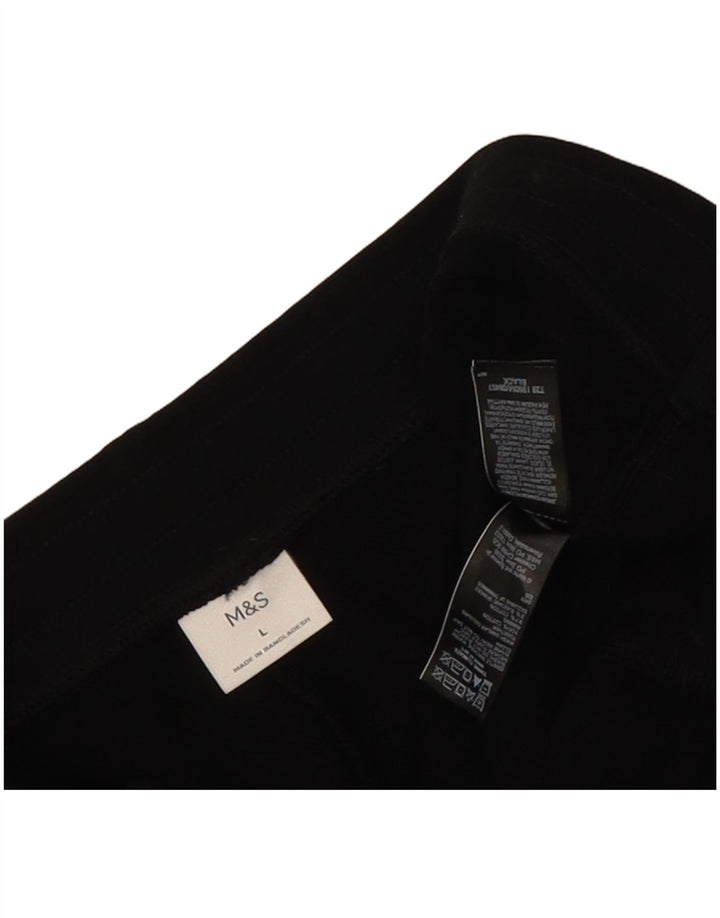 Ανδρικό αθλητικό σορτς Marks & Spencer, μεγάλο μαύρο βαμβακερό