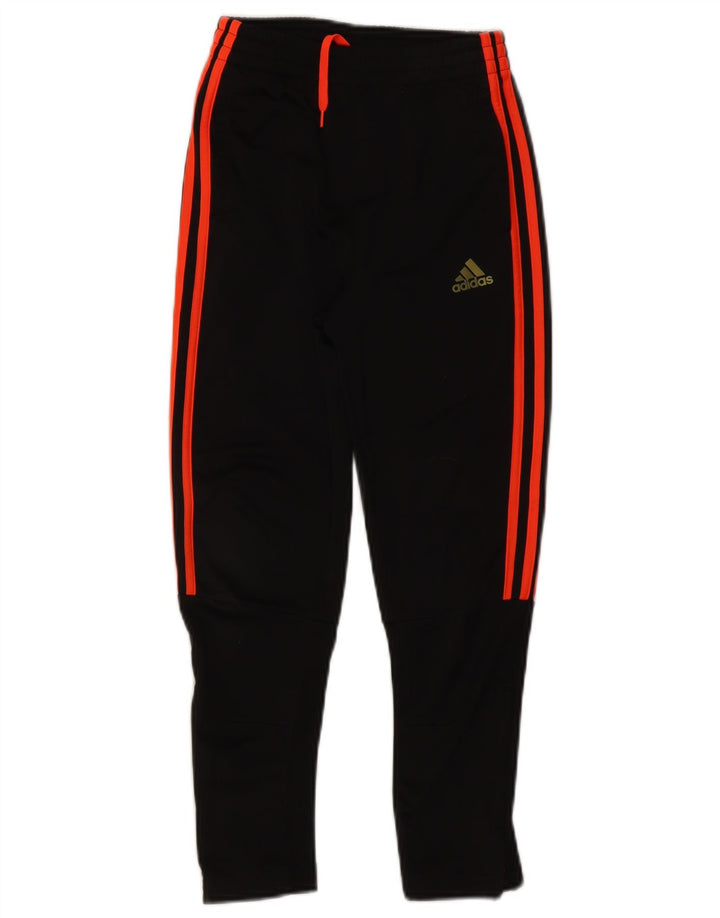 Παντελόνι αθλητικής φόρμας ADIDAS Boys 9-10 Years Black Polyester