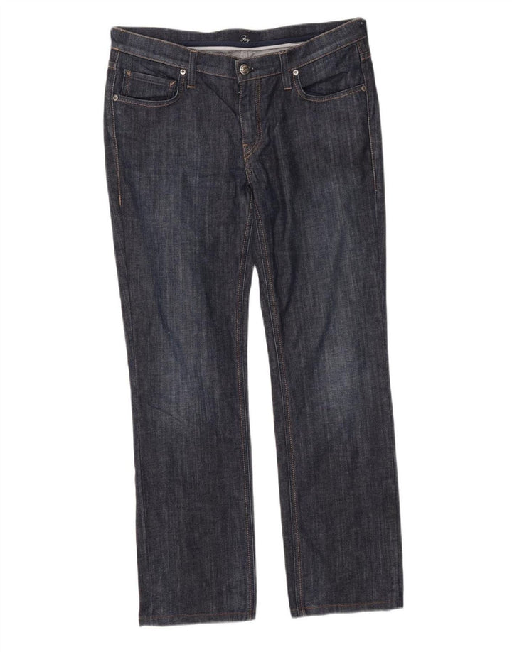 Γυναικείο ίσιο τζιν Fay W32 L28 Navy Blue Cotton
