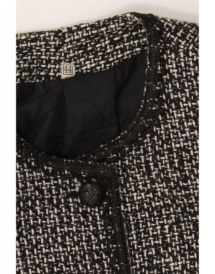 Vintage Γυναικείο Μπουφάν Blazer 5 Κουμπιών IT 44 Μεσαίο Μαύρο