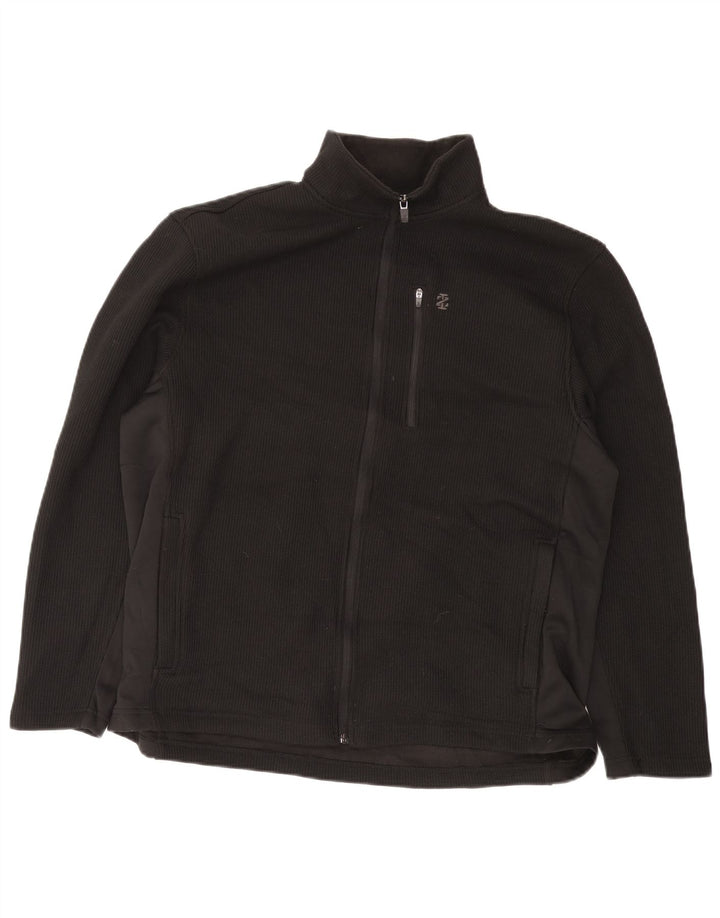 Ανδρική φόρμα IZOD Top Jacket Μαύρο Πολυεστέρας