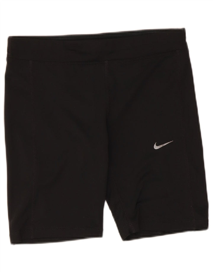 Γυναικείο αθλητικό σορτς Nike Dri Fit UK 10 Μικρό μαύρο πολυεστέρα