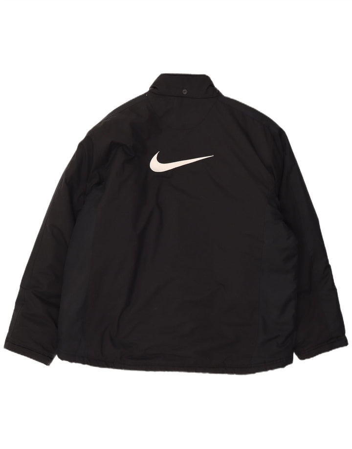 Ανδρικό μπουφάν Nike Windbreaker UK 42 XL Μαύρο Πολυεστέρας