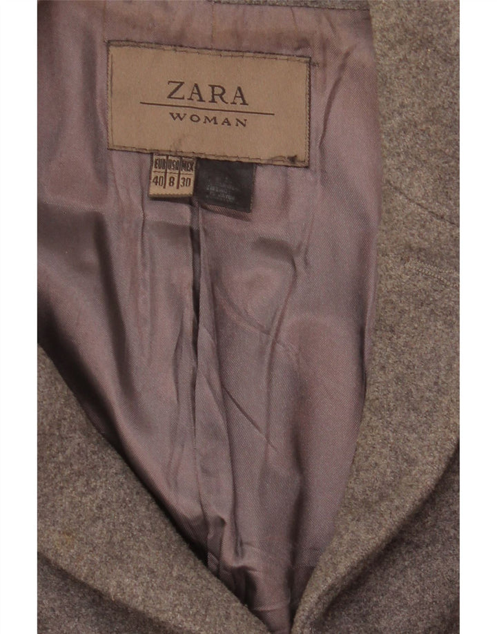 Zara Γυναικείο Παλτό EU 40 Μεσαίο Γκρι