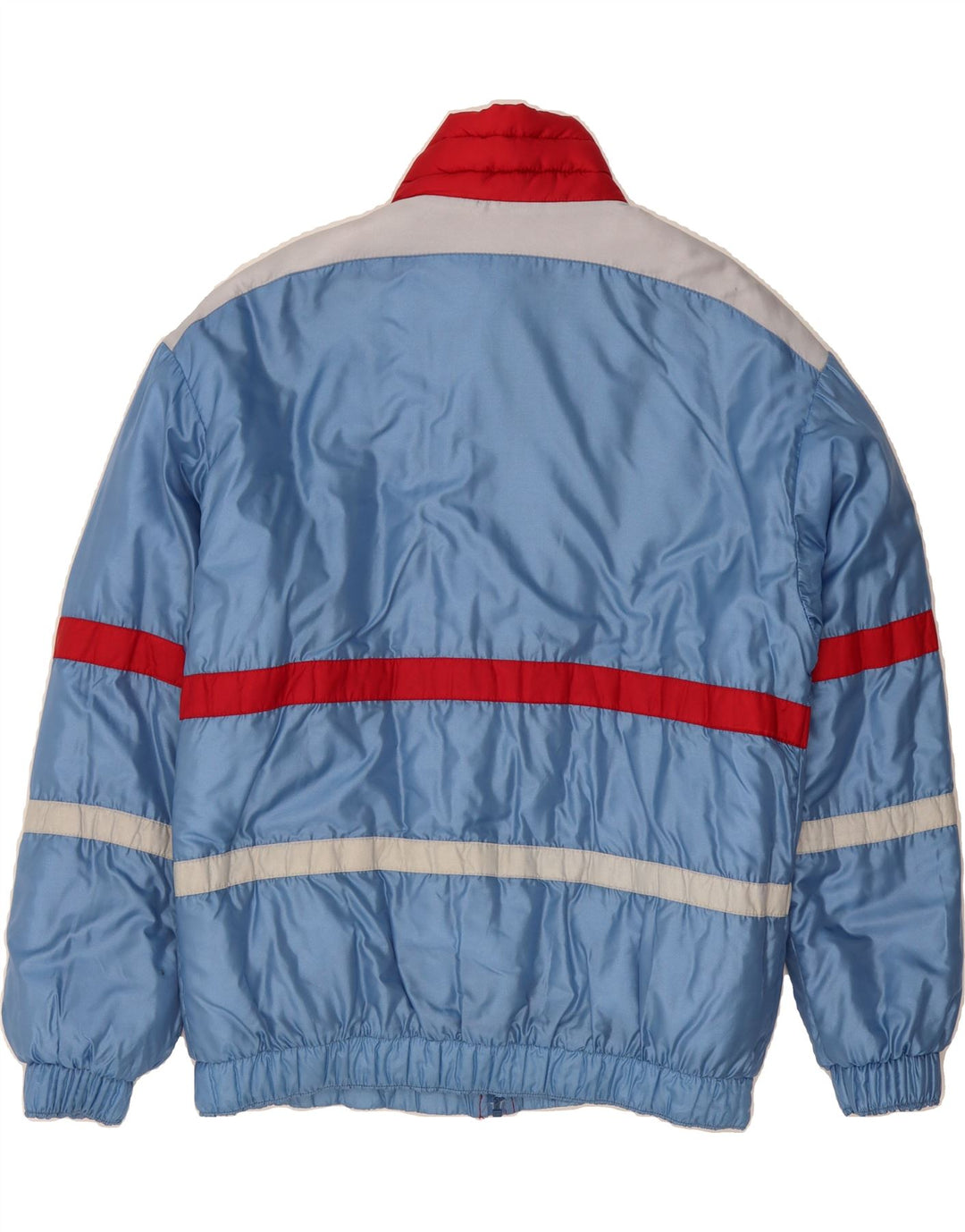 GOLDEN TEAM Mens Reversible Jacket IT 54 2XL Blue Striped Polyamide Vintage Golden Team and Second-Hand Golden Team from Messina Hembry 
