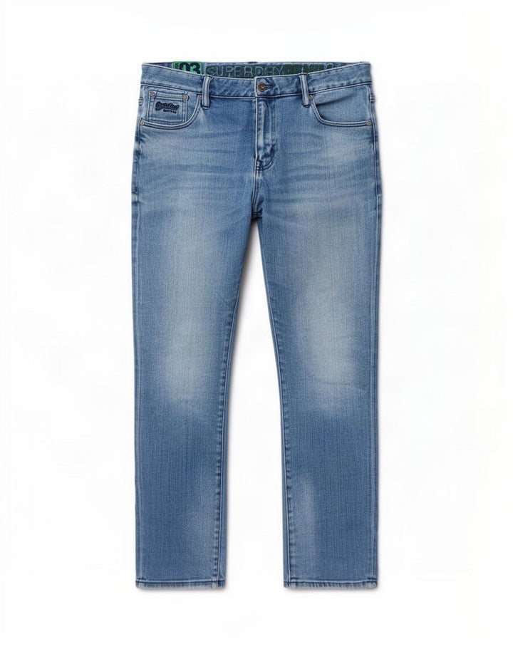 Ανδρικό Slim Jeans Superdry W36 L32 Blue Cotton