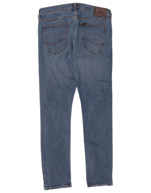 Lee Mens Luke Tapered Slim Jeans W34 L32 Μπλε βαμβακερό