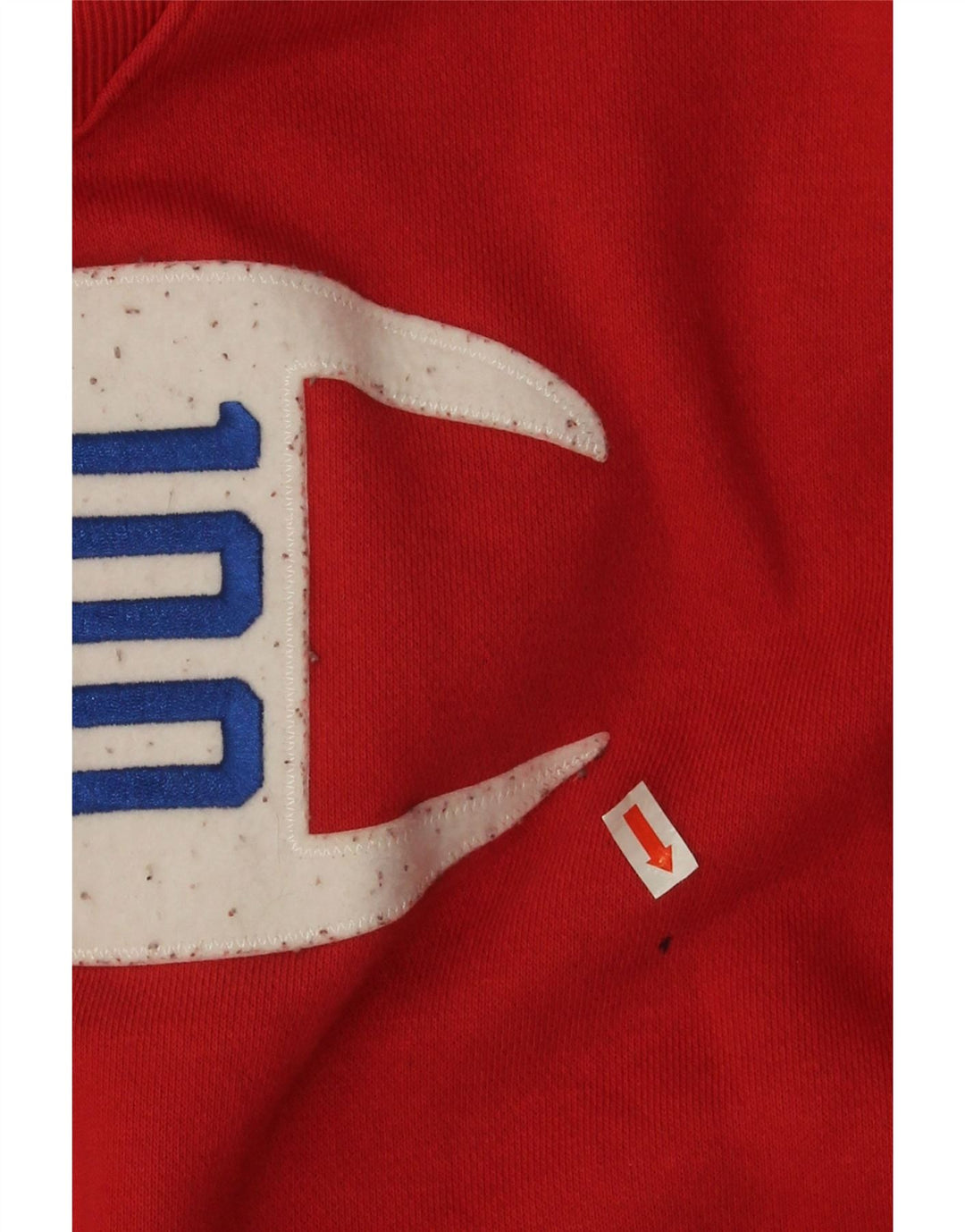 Ανδρικό Φούτερ Champion Graphic Jumper Μεγάλο κόκκινο βαμβακερό