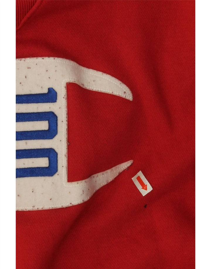 Ανδρικό Φούτερ Champion Graphic Jumper Μεγάλο κόκκινο βαμβακερό